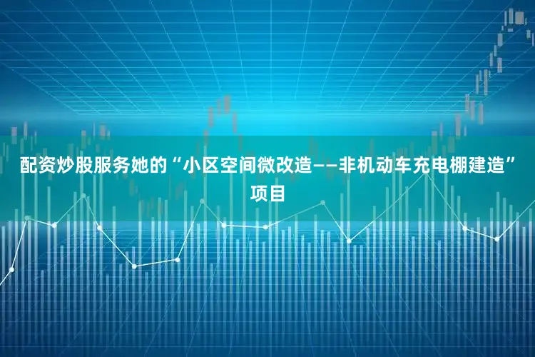 配资炒股服务她的“小区空间微改造——非机动车充电棚建造”项目