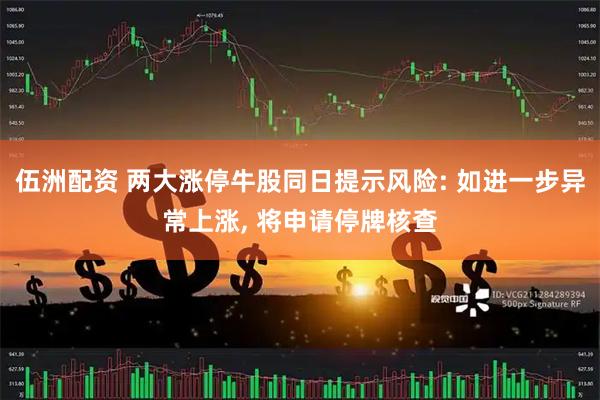 伍洲配资 两大涨停牛股同日提示风险: 如进一步异常上涨, 将申请停牌核查